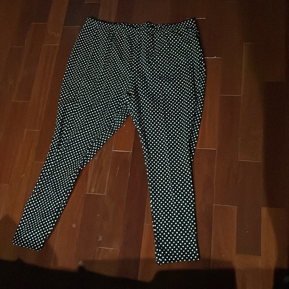 Woman Within Polka Dot Leggings